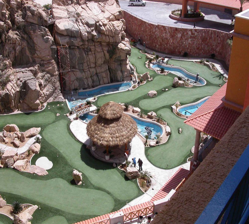 Toronto artificial putting green